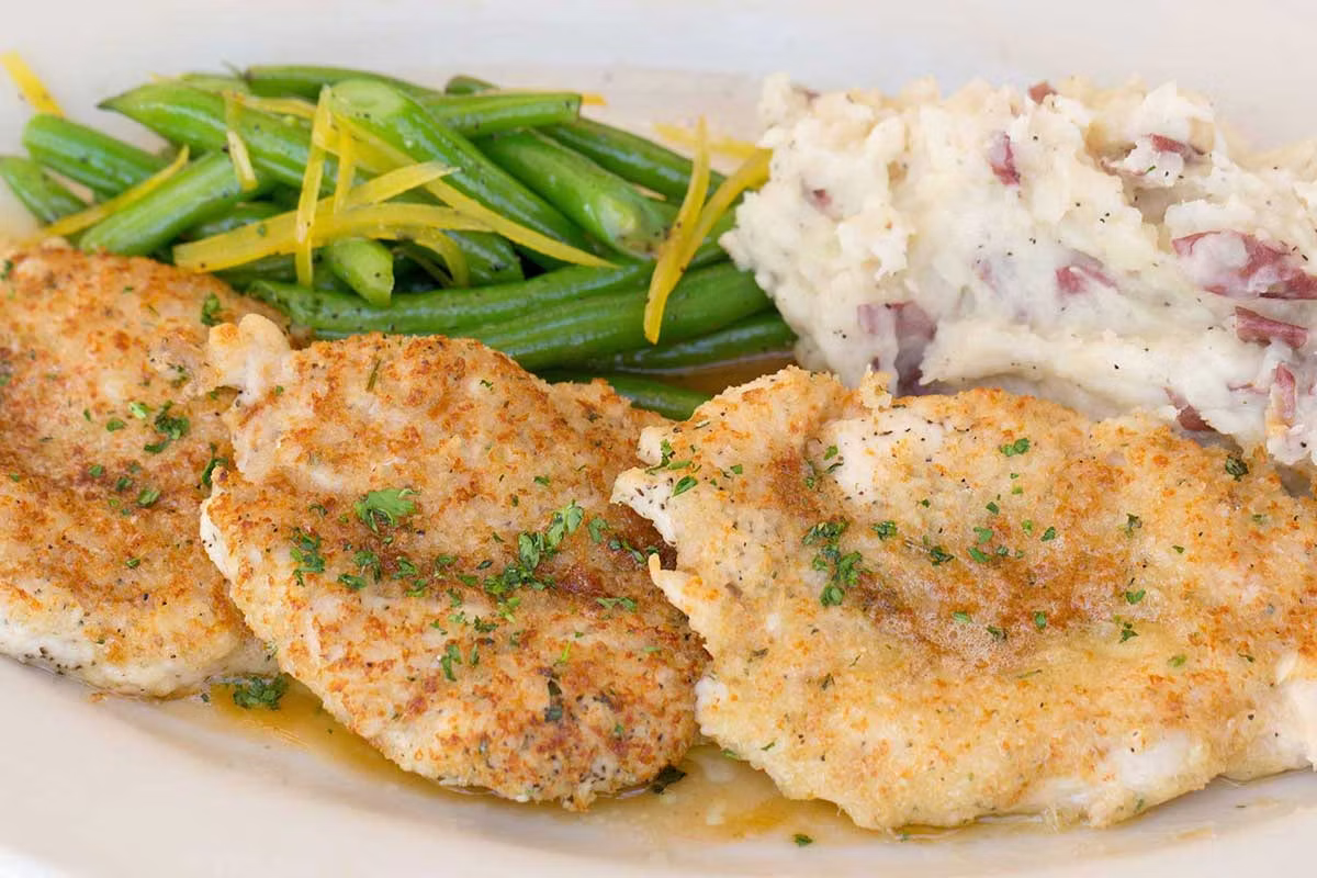 Parmesan-Herb Crusted Chicken - The Cheesecake Factory Menu Prices 2026
